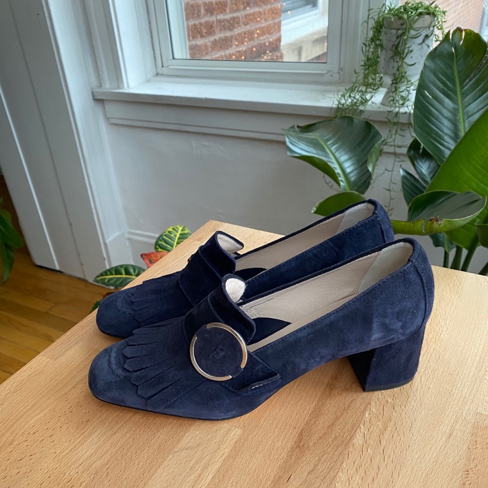 Brand new michele lopriore heel loafers